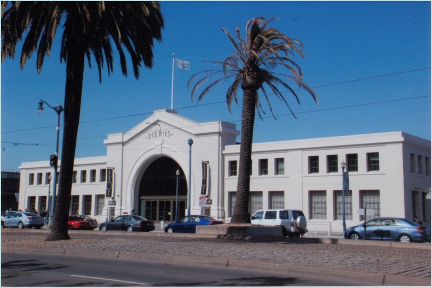 Pier 15 front exterior view